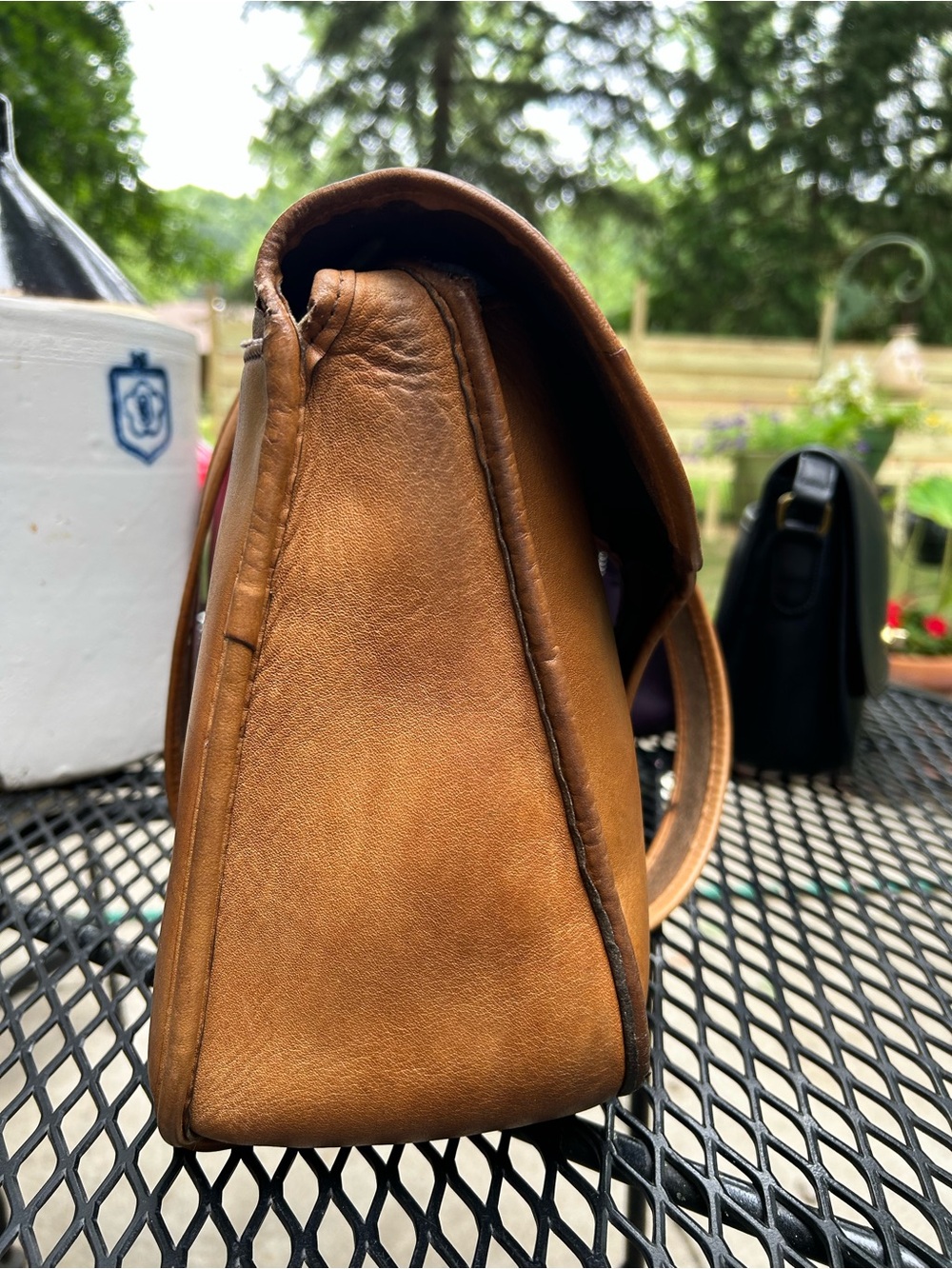 Coach Vintage NYC Courier Shoulder Bag in Saddle - Picture 4 of 16